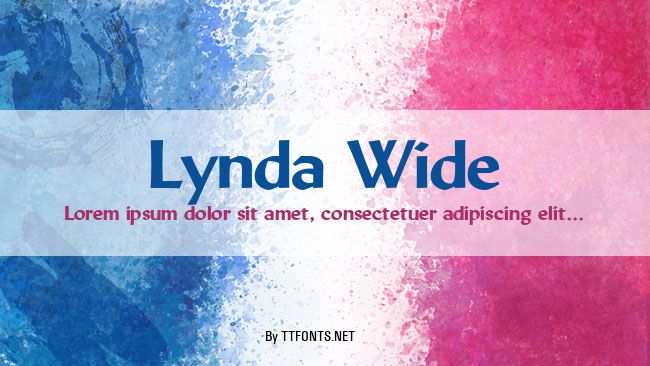 Lynda Wide example